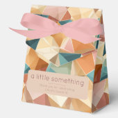 Pastel Geometric Pop | Jewel Custom Bedankdoosjes (Voorkant)