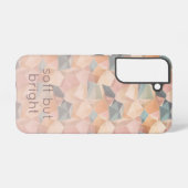 Pastel Geometric Pop | Soft Spectrum Samsung Galaxy Hoesje (Achterkant horizontaal)