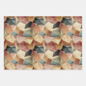 Pastel Geometric Pop | Wrapping Paper Sheets Set (Voorkant 3)