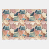 Pastel Geometric Pop | Wrapping Paper Sheets Set (Voorkant 2)