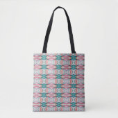 Pastel Geometrie Tote Bag (Voorkant)