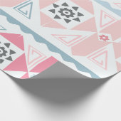 Pastel Geometrisch Cadeaupapier (Hoek)