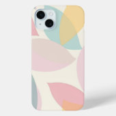 Pastel geometrisch kleurrijk patroon Case-Mate iPhone case (Achterkant)