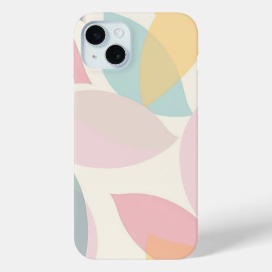 Pastel geometrisch kleurrijk patroon Case-Mate iPhone case (Achterkant)