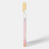 Pastel geometrisch kleurrijk patroon Case-Mate iPhone case (Achterkant / Links)