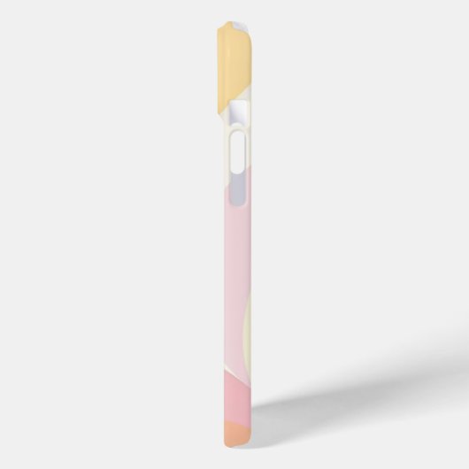 Pastel geometrisch kleurrijk patroon Case-Mate iPhone case (Achterkant / Links)