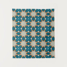 Pastel Geometrisch Patroon – Zachte Abstracte Kleu Wandkleed