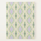 Pastel Geometrische Golven Met Initiaal Planner (Achterkant)