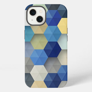 Pastel Geometrische iPhone 13 Glanzende Stevige Ho Hoesje