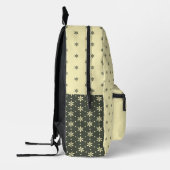 pastel geometrische patronen bedrukte rugzak (Links)