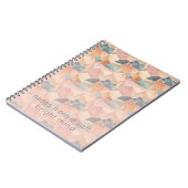 Pastel Geometrische Pop | Zachte Spectrum Aangepas Notitieboek (Linkerzijde)