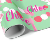  pastel gepersonaliseerd cadeaupapier (Rol Hoek)