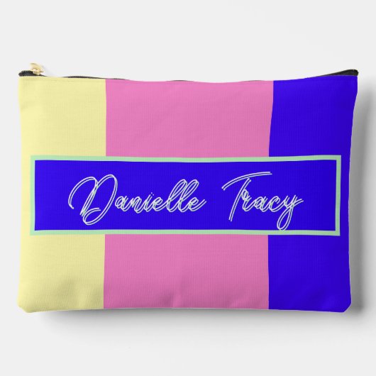  pastel gepersonaliseerde accessoirezak etui (Voorkant)