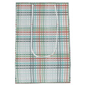 Pastel geruit medium cadeauzakje (Achterkant)