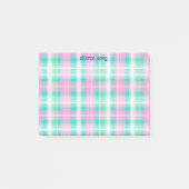 pastel geruite post-it-notitie post-it® notes (Voorkant)