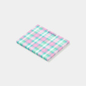 pastel geruite post-it-notitie post-it® notes (Schuin)