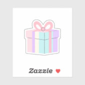 Pastel Geschenk Sticker (Vel)