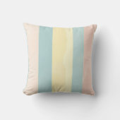 Pastel Gestreepte Kussen Ontwerp (Voorkant)