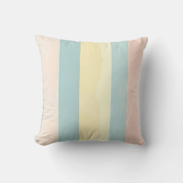 Pastel Gestreepte Kussen Ontwerp