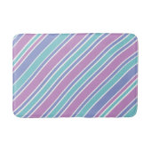 Pastel gestreepte patroon badmat (Voorkant)