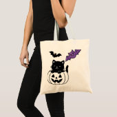Pastel Ghost Halloween Tote Tas (Voorkant (product))