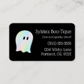 pastel Ghost Visitekaartje (Voorkant)