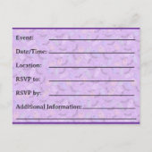 Pastel Ghosties Party Uitnodigen Uitnodiging Briefkaart (Achterkant)