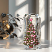 Pastel Gingerbread Christmas Blikvorm Glas