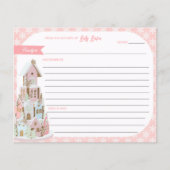 Pastel Gingerbrood Suiker Cake Recipe Kaart (Voorkant)