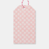 Pastel Gingerbrood Suiker Castle Cake Cadeaulabel (Achterkant)