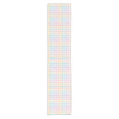 Pastel Gingham Korte Tafelloper (Voorkant)