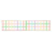 Pastel Gingham Korte Tafelloper (Horizontaal)