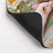 ~ Pastel Girl Piglet ~ Mousepad Muismat (Hoek)