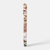 Pastel Girly Glitter roze, blauw, goud, zilver iPhone 15 Case (Linkerkant)