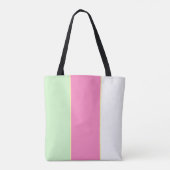 pastel Girly Spring Custom Tote Bag (Achterkant)