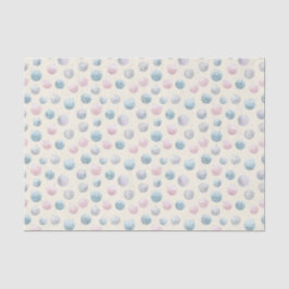 Pastel Glam Disco Bal Ornament Kerstboom Tissuepapier