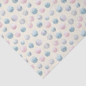 Pastel Glam Disco Bal Ornament Kerstboom Tissuepapier (Detail)