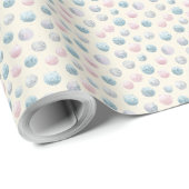 Pastel Glam Disco Bal Sieraad Kerstboom Cadeaupapier (Rol Hoek)