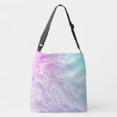 Pastel Glitch Crossbody Tas (Achterkant)