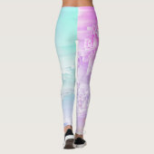 Pastel Glitch Leggings (Achterkant)