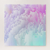 Pastel Glitch Legpuzzel (Horizontaal)