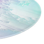 Pastel Glitch Snijplank (Hoek)