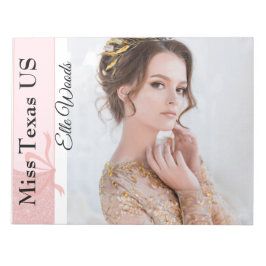 Pastel Glitter Aangepast Notitieblok