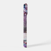 Pastel Glitter in Paarse, Blauwe, Roze & Zilver iPhone 15 Case (Rechterkant)
