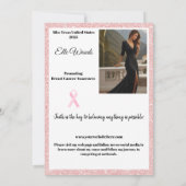 Pastel Glitter Pageant Autograph Kaarten (Achterkant)