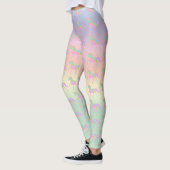 Pastel Glitter Rainbow Unicorn Leggings Yoga Pants (Links)