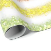 Pastel Glitter Regenboog Cadeaupapier (Rol Hoek)