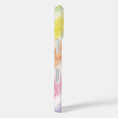 Pastel Glitter Regenboog Case-Mate iPhone Case (Achterkant / Rechts)
