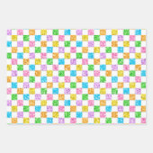 Pastel Glitterige Inpakpapier Vellen (Voorkant 3)