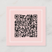 Pastel Glitz Custom Pageant Queen Profile Card Contactkaartje (Achterkant)